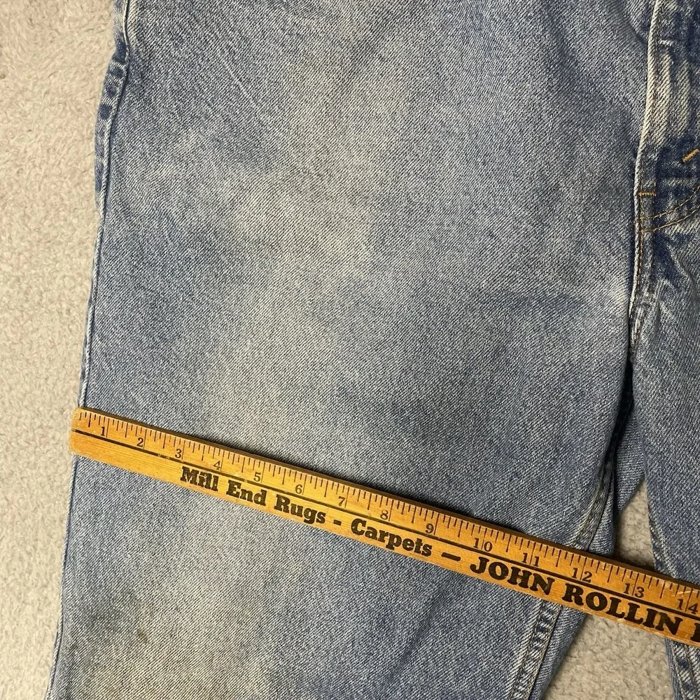Vintage Levi's 468 Jeans Mens 42x30 Light Blue Relaxed Straight Denim Pants VTG